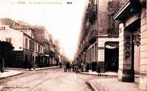 Oran - Rue d'Arzew - Arcades - 1915